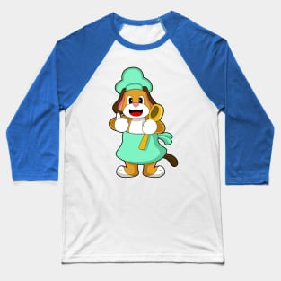 Dog Cook Cooking spoon Baseball T-Shirt